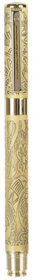 

Maa Bhagwati Steel Body Pen With Engraved Print Hand-crafted With Case Ball Pen