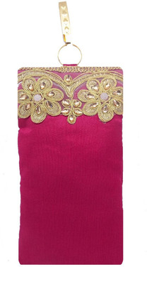 

Bagaholics Waist Clip Saree Pouch Mobile Pouch(Pink)
