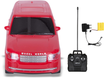 

Building Mart Sporty 1:24 Rechargeable 4CH RC Range Rover Car with Headlight(Red)