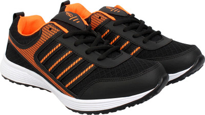 

Aero Aspire Running Shoes For Men(Black, Orange