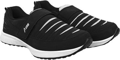 

Aero Aspire Walking Shoes For Men(Black, White, Black::lgrey