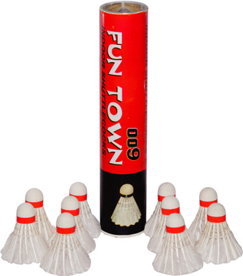 

SST SST Funtown 600 W-10 Feather Shuttle - White(Fast, 79, Pack of 10)