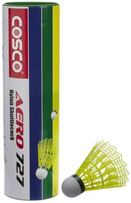 

Cosco Aero 727 Nylon Shuttle - Yellow(Slow, 75, Pack of 6)