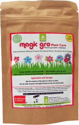 

Magic Gro Plant Care Organic Plant Growth Regulator PC123 Soil Manure(75 g Powder)