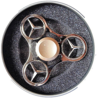 

Johnnie Boy Mercedes Fidget Spinner Premium Quality Titanium Color(Silver)