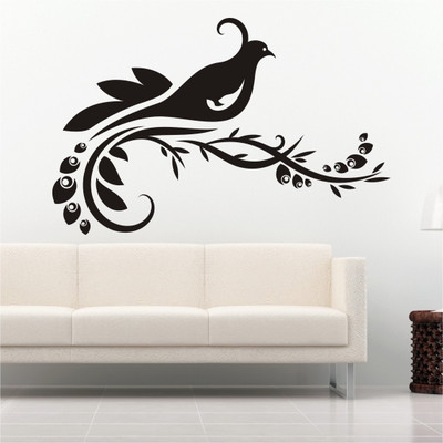SN Graphics  PVC Vinyl Sticker(Pack of 1, Black