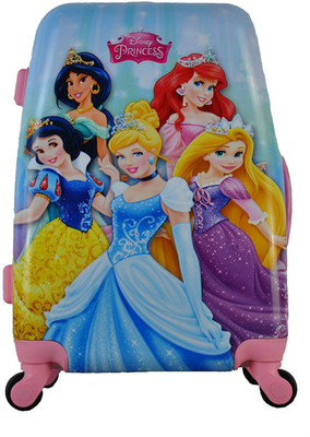 

Gamme Disney Five Princess Pink Kids Travel Trolley Suitcase Bag Cabin Luggage -  inch(Multicolor