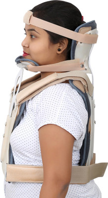 

Saket Ortho Rehab International Private Limited Minerva Brace (Large) Neck Support(Beige