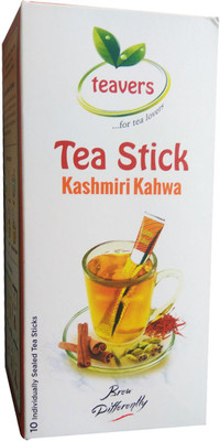 

Teavers KASHMIRI KAHWA TEA Saffron, Cinnamon, Cardamom Green Tea Bags Box(20 g)