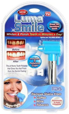 

Skywalk Luma Tooth Polisher Whitener Stain Remover with LED Light Teeth Whitening Pen (0 ml) Teeth Whitening Pen(0 ml)