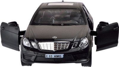 

RMZ 5 Inch Pull Back MATTE MERCEDES BENZ E63 AMG ( Black and white )(Multicolor)
