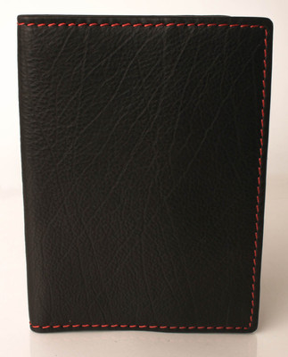 

PAVO FASHION Men Black Genuine Leather Wallet(5 Card Slots), Blue