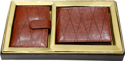 

Majaria Men Brown Genuine Leather Wallet(4 Card Slots)