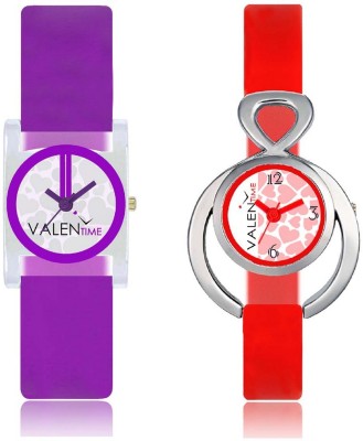 VALENTIME VT7-14 Colorful Beautiful Womens Combo Wrist Watch  - For Girls   Watches  (Valentime)