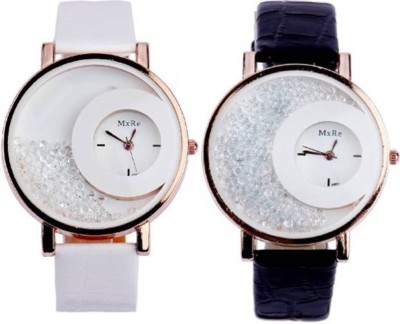 Frida white and black mxre analogue stylish designer watches for girls and woman Watch  - For Women   Watches  (Frida)