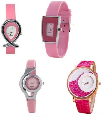 Frida pink fish,sq, w.c,mxre analogue stylish designer watches for girls and woman Watch  - For Women   Watches  (Frida)