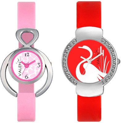 VALENTIME VT13-25 Colorful Beautiful Womens Combo Wrist Watch  - For Girls   Watches  (Valentime)