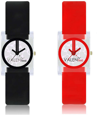 

VALENTIME VT6-9 Colorful Beautiful Womens Combo Wrist Watch - For Girls