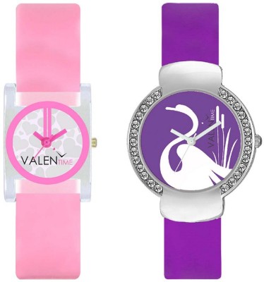 VALENTIME VT8-22 Colorful Beautiful Womens Combo Wrist Watch  - For Girls   Watches  (Valentime)