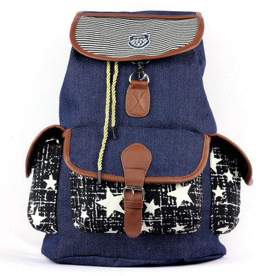 

RAMPOSH Canvas Printed Backpack laptop Bag 26 L Backpack(Multicolor)