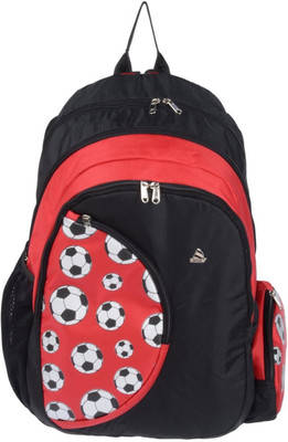 

Clubb Soccer Football 10 L Backpack(Red, Black), Black;red