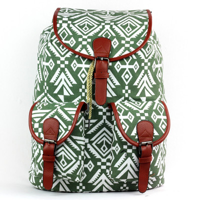 

RAMPOSH Printed Canvas Backpack 15 L Backpack(Multicolor)