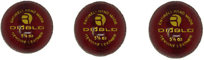 

BELCO Diablo Best Quality Cricket Leather Ball(Pack of 3, Multicolor)