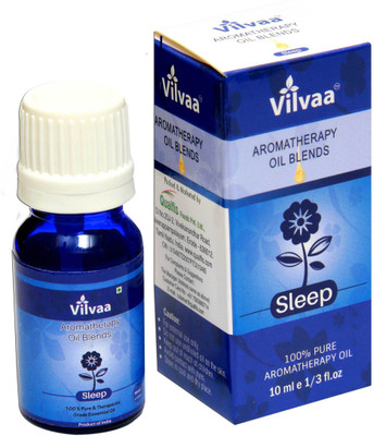 

Vilvaa 100 % Pure Aromatherapy oil Blends - SLEEP 10 ml (For Stress Relief, Refreshing, Relaxing Good Night Sleep, For Diffuser)(10 ml)