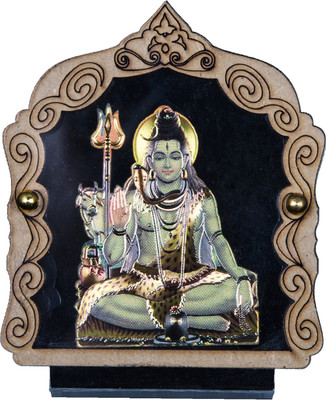

Autofy Universal car Dashboard-Accessory Lord Shiv Temple / Shield For Car Accessory Mount Kit