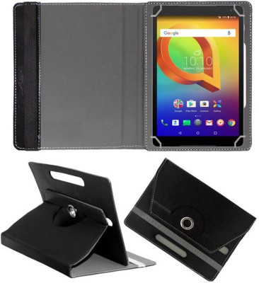 Fastway Book Cover for Alcatel A3 10 10.1 inch Designer Rotating Case(Black, Cases with Holder)
