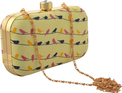 

Zephyrr Party Green Clutch