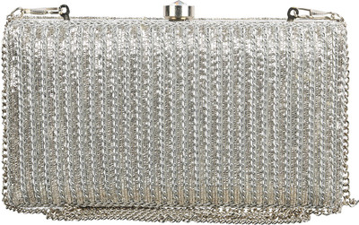 

The Indian Handicraft Store Party Silver Clutch