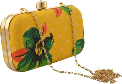 

Zephyrr Party Yellow Clutch