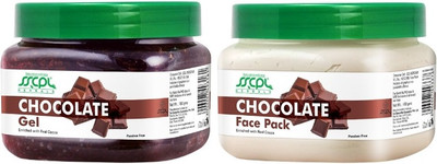 

SSCPL Herbals Chocolate Gel & Face Pack (150 gms each)(Set of 2)