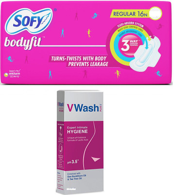 

sofy Bodyfit Pads, v wash(Set of 2)