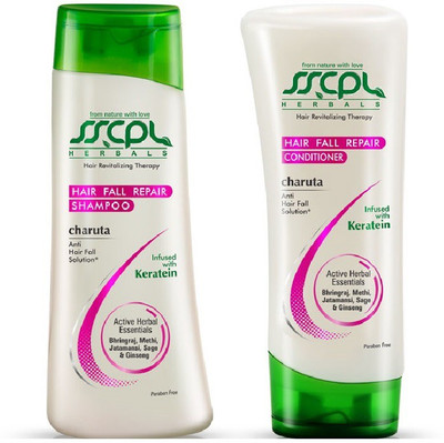 

SSCPL herbals Hair Fall Repair Shampoo & Conditioner (200 ml each)(Set of 2)