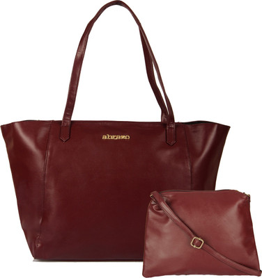 

abrazo Tote(Maroon)