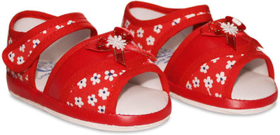 

Wonder Kids Boys & Girls Velcro Mule(Slip ons)(Red