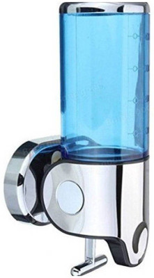

Blays Levro Chrome White ABS 450 ml Soap, Lotion Dispenser 400 ml Gel, Lotion, Soap, Shampoo Dispenser(Silver)