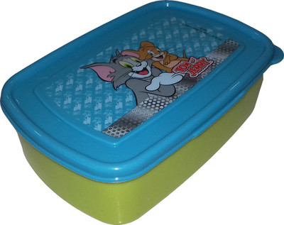 

KIDOZ KINGDOM LUNCH BOX TOM AND JERRY BLUE GREEN 1 Containers Lunch Box(550 ml), Green blue