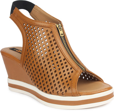 

Shezone Women Brown Wedges