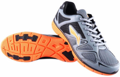 

Li-Ning ARTL003-2 Caliber Grey, Orange Walking Shoes For Men(Multicolor