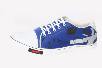 

CoolSwagg For Men And Boys Mid Ankle Length Sneakers For Men(Blue, White