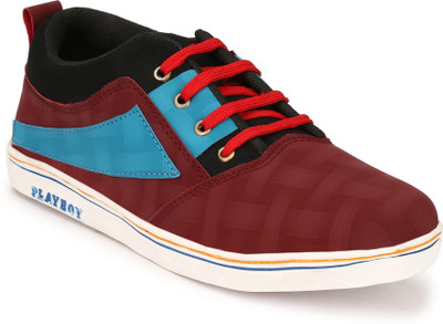 ZebX Casuals For Men(Maroon