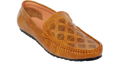 

AK traders Loafers For Men(Yellow