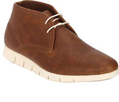 

Bond Street By Red Tape Men Casual Chukka Sneakers For Men(Tan
