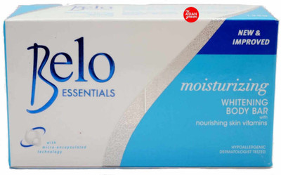 

Belo Essentials Moisturizing And Skin Whitening Body Bar Soap (Made In Philippines)(135 g)
