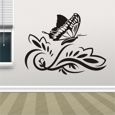 

SN Graphics  PVC Vinyl Sticker(Pack of 1, Black