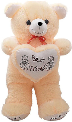 

piggie Cream Teddy Bear 70 Cm - 70 cm(Cream)
