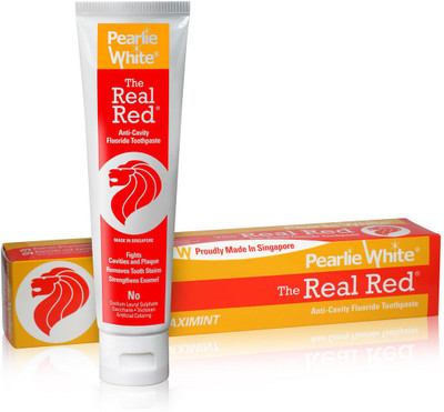 

pearlie white The Real Red Anti-Cavity Fluoride Toothpaste(160 g)